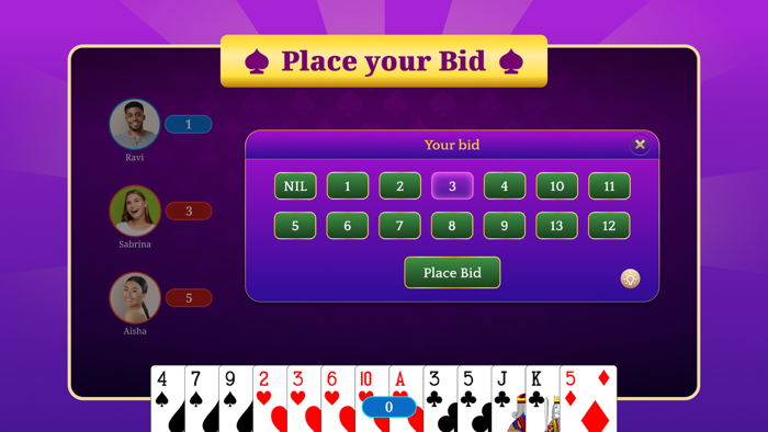 Spades Match - Card Game