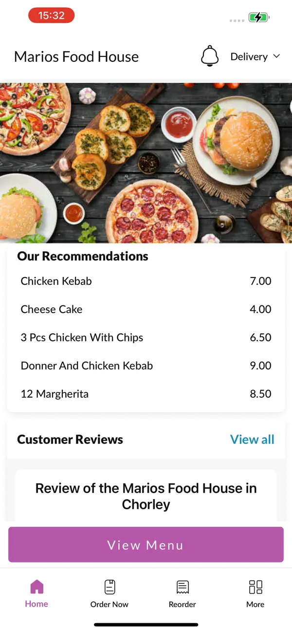 Screenshot #2 pour Marios Food House