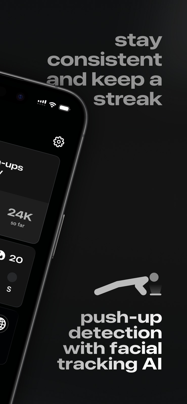 pushr – push-up workouts iphone screenshot 2