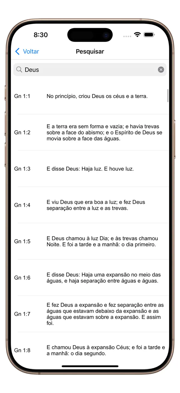 Screenshot #3 pour A Bíblia Sagrada