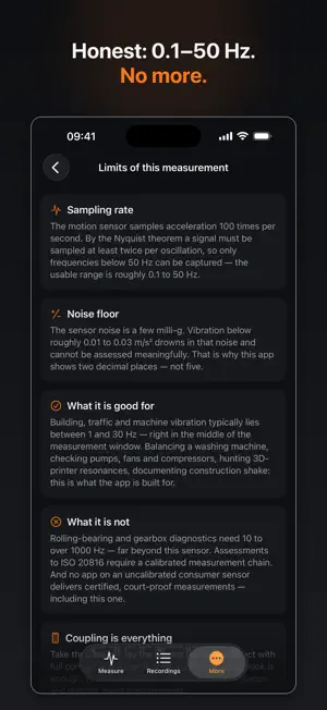 MeterWorks Vibrometer screenshot 4