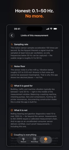 MeterWorks Vibrometer Screenshot 4 of 5