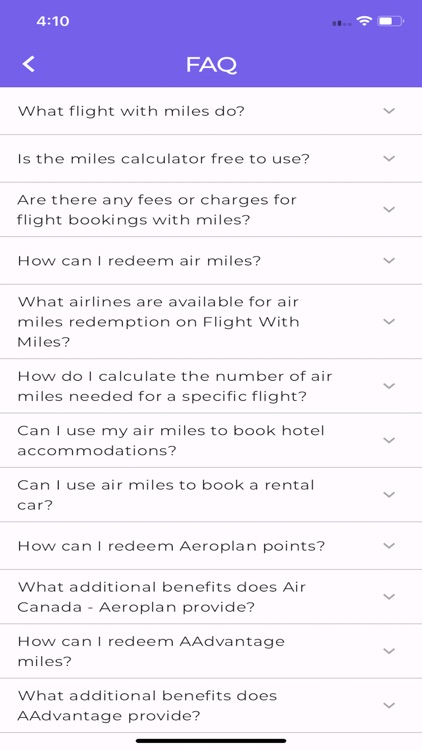 Airline Miles Calculator screenshot-5