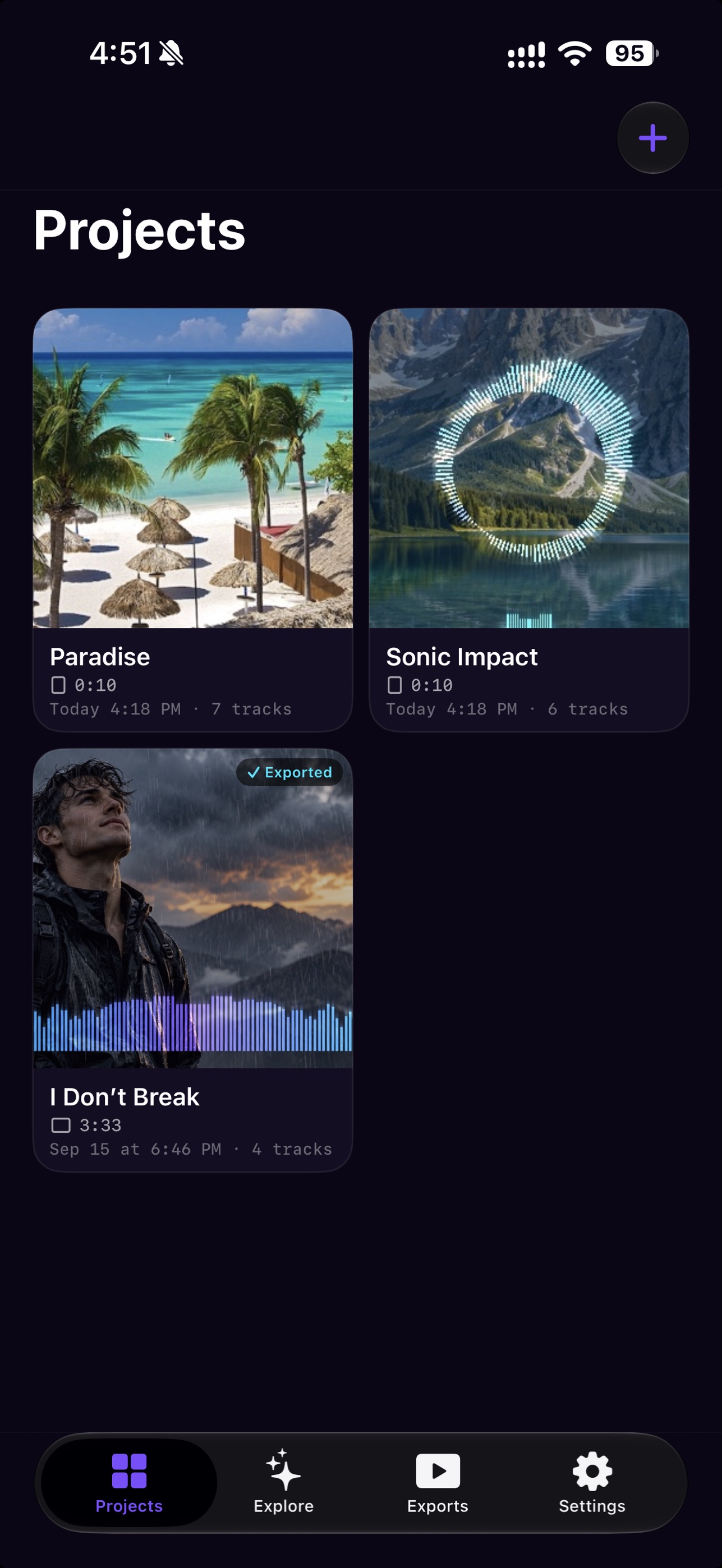 Screenshot 8 of Refract: Music Visualizer