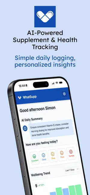 Dosette: Supplement Tracker screenshot 1