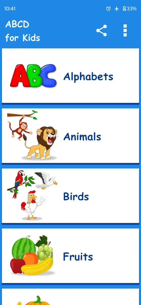 Screenshot #1 pour ABCD for Kids: Preschool Pack