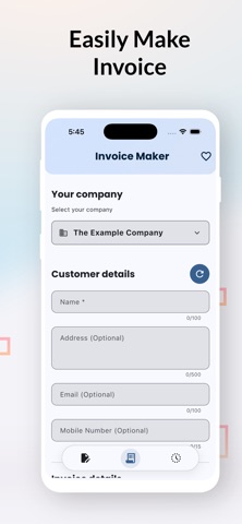 Quotation & Invoice Maker screenshot