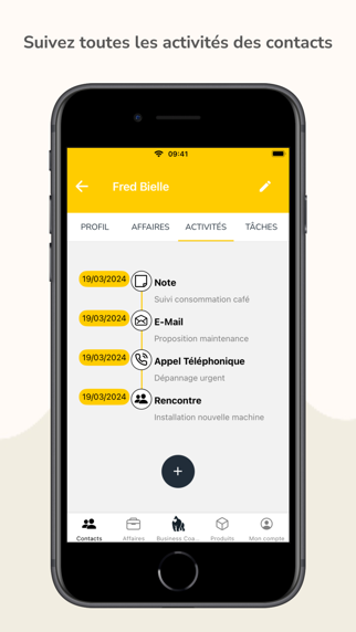 Screenshot #2 pour Track CRM Gestion commerciale