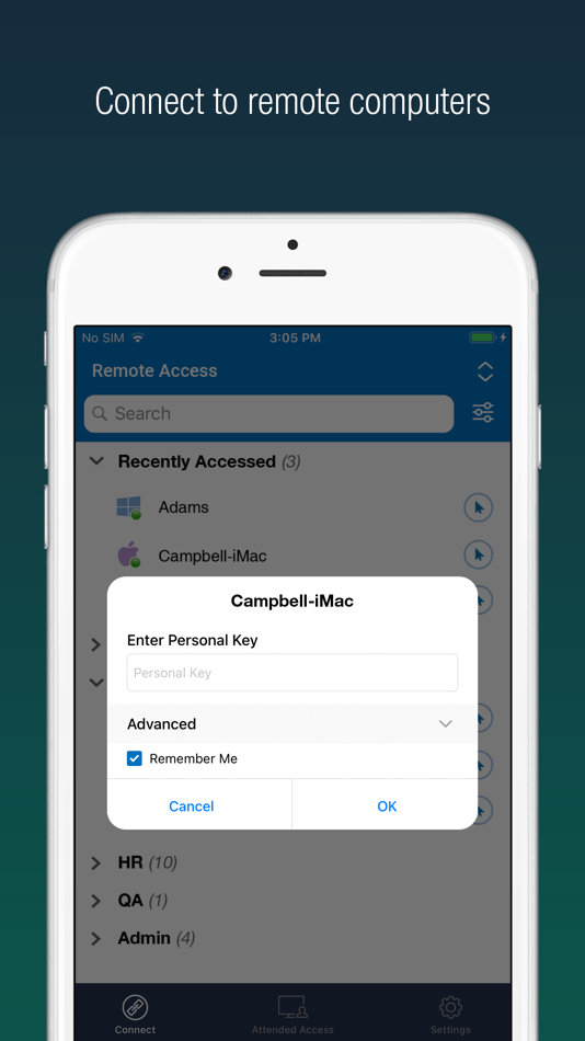 #3. RemotePC Remote Desktop (iOS) 由: IDrive Incorporated