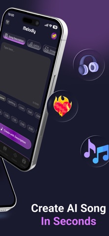 Melodly: AI Music Cover Maker screenshot