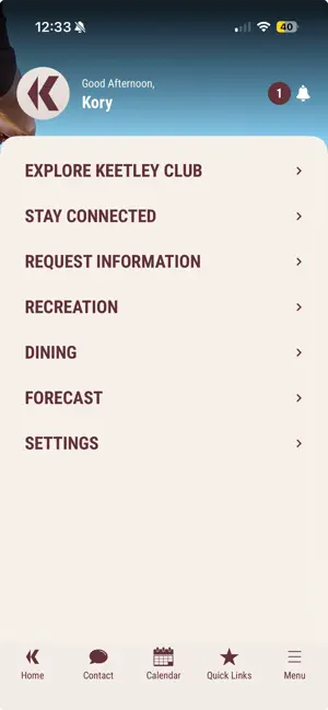 Keetley Club screenshot 2