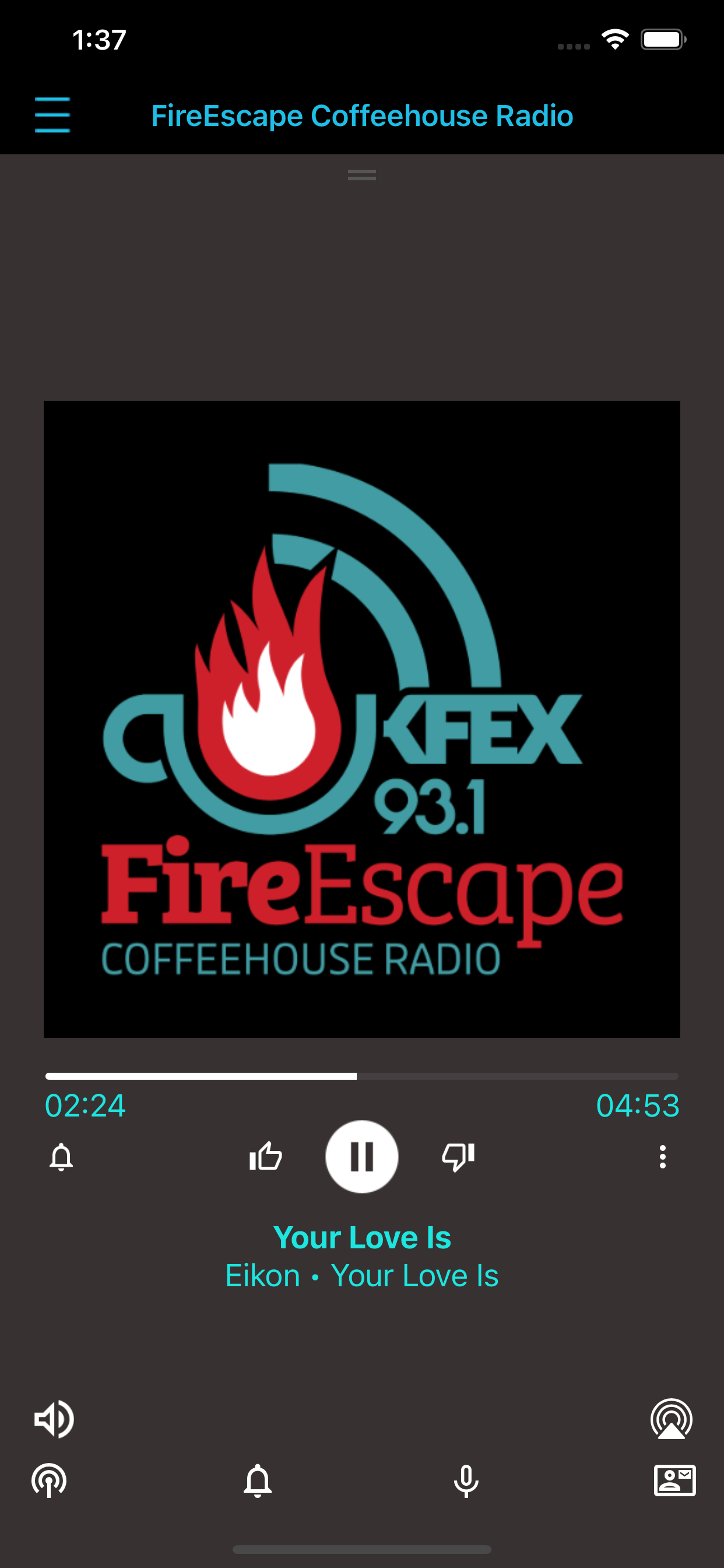 KFEX FireEscape Radio 93.1