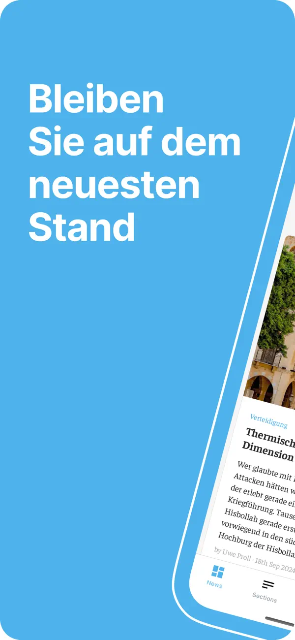 Screenshot #1 pour Behörden Spiegel online