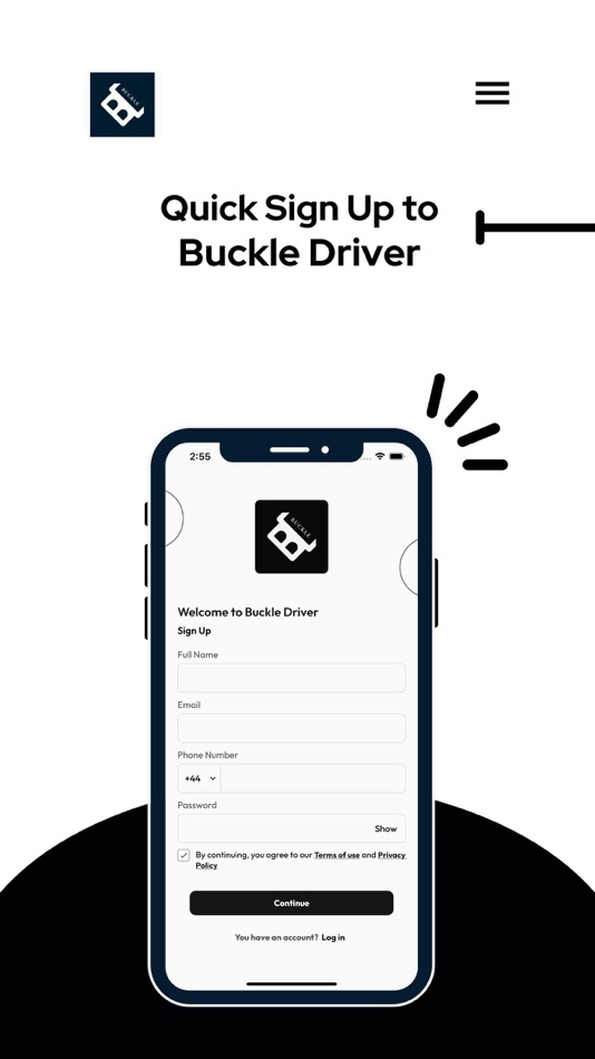 #2. Buckle Driver App (iOS) Podle: Five7 IT Limited