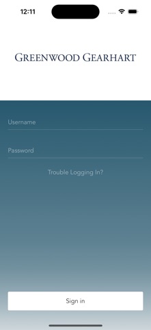 Greenwood Gearhart Client App app screenshot