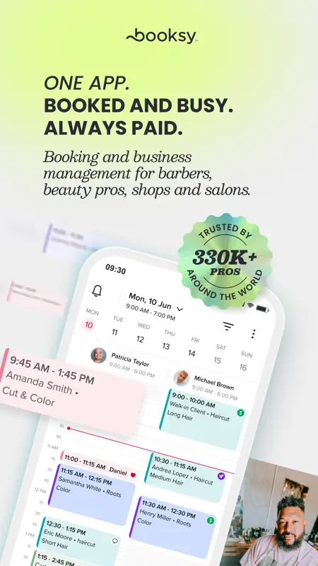 Booksy Biz: Booking & Payments screenshot 1 of 10