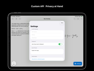 WriteTex - Math OCR & LaTeX iPad screenshot
