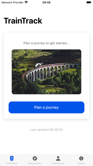 TrainTrack UK Screenshot