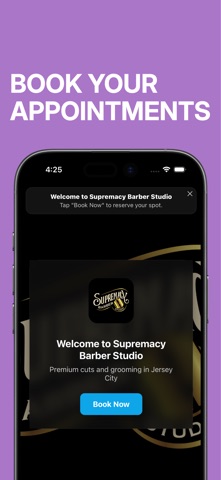 Supremacy Barber Studio iPhone screenshot