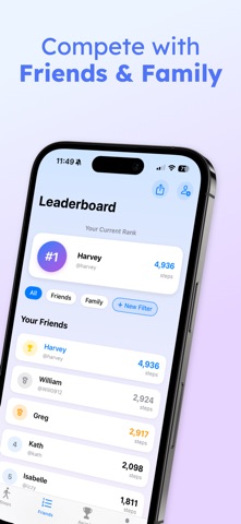 StepUp: Social Step Counter screenshot