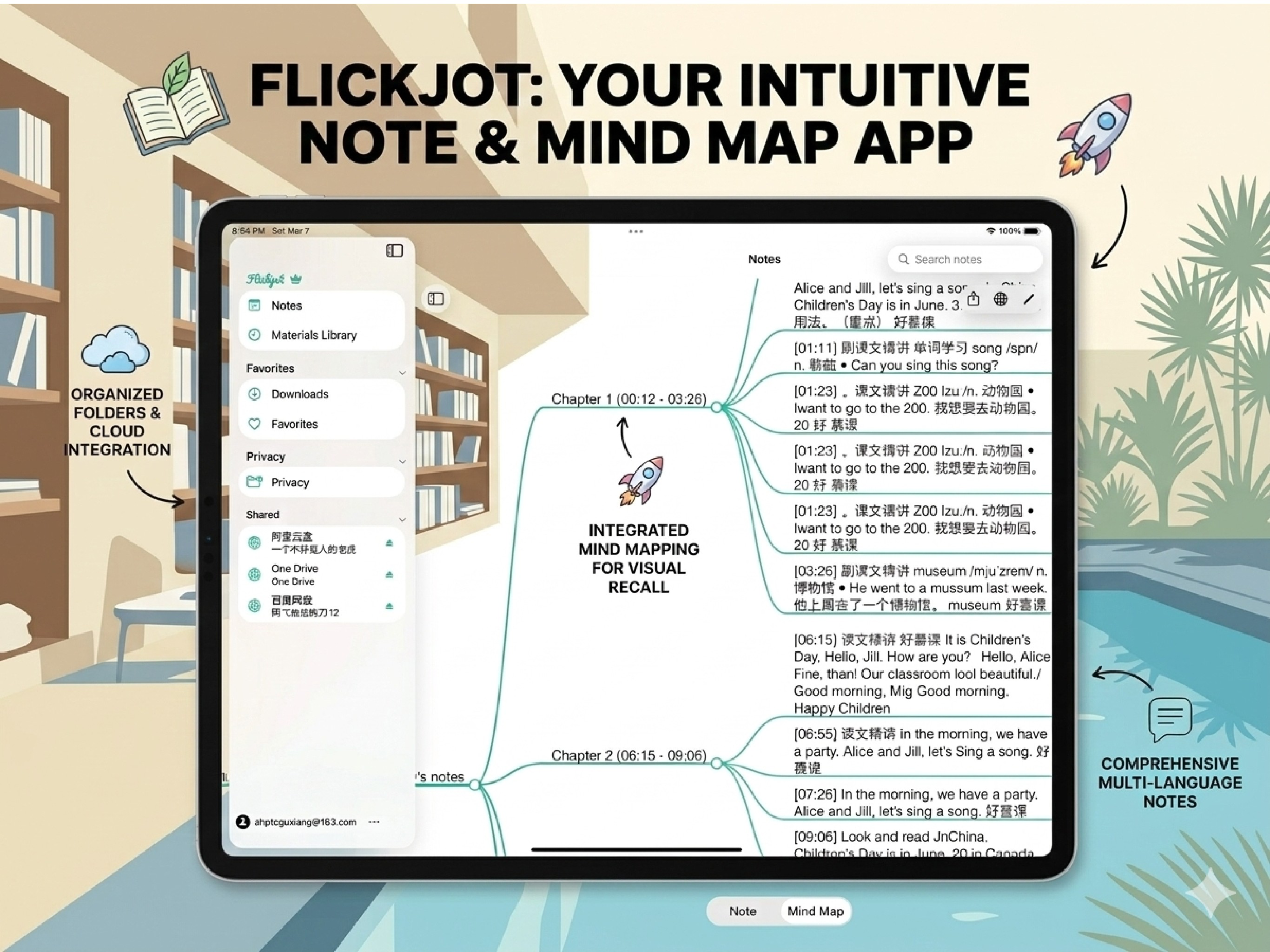 Flickjot - Video Note Taker