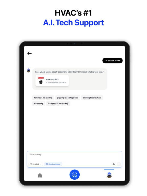 Bluon HVAC iPad screenshot 4 - Utilities app