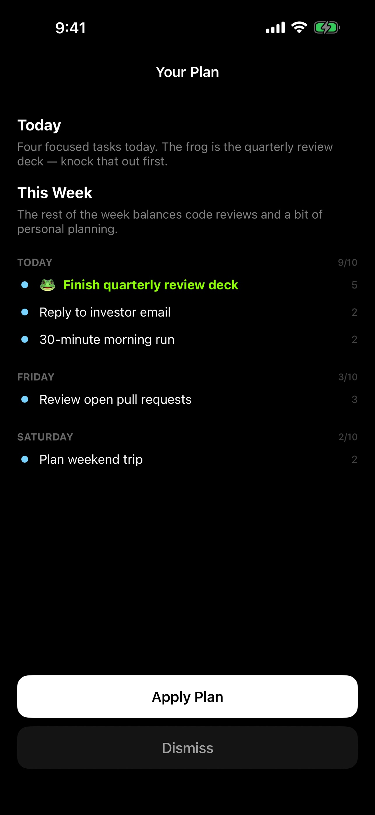 Screenshot 4 of Speed: Focus To-Do List