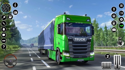 Euro Truck Sim - Driving Games Screenshot