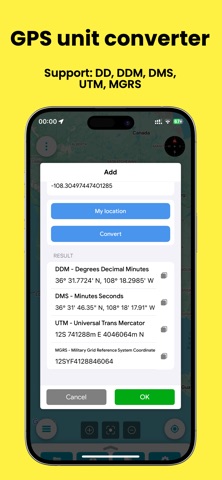 MapPin Fields Area Measure Map screenshot