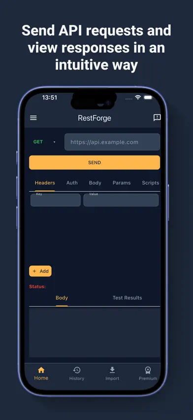 RestForge - Api Testing screenshot 1
