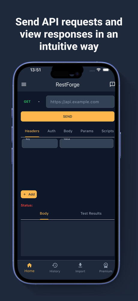 RestForge - Api Testing screenshot 1