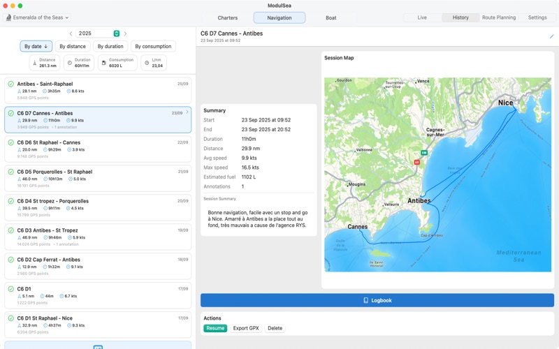 App screenshot