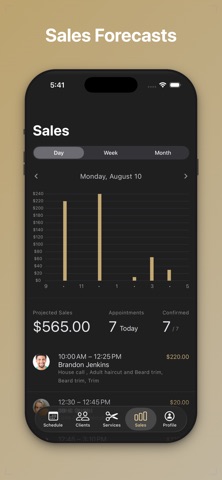 Fade: Barber Booking App Screenshot 3 of 5