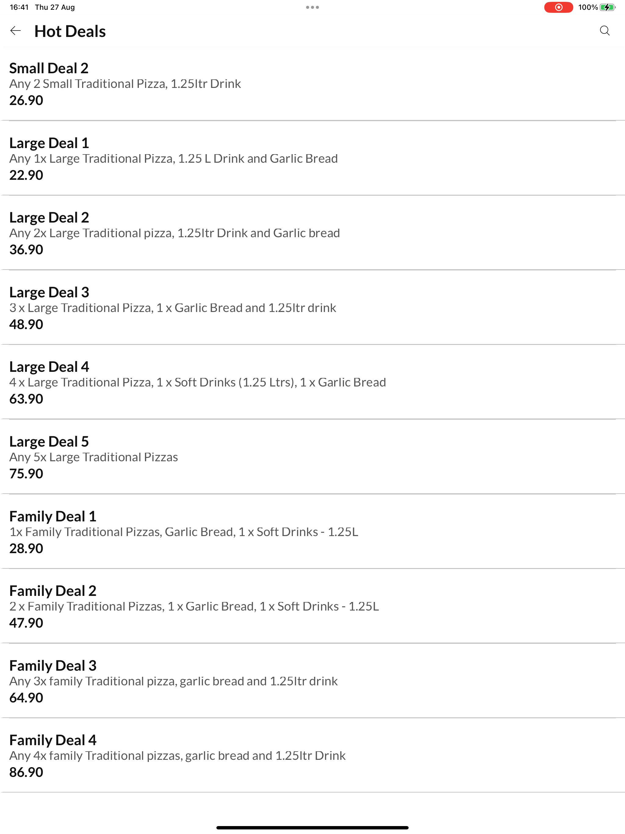 Mama Boys Pizza screenshot 7