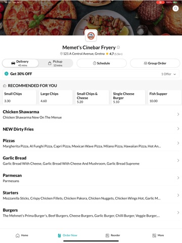 Memet's Cinebar Fryery iPad screenshot