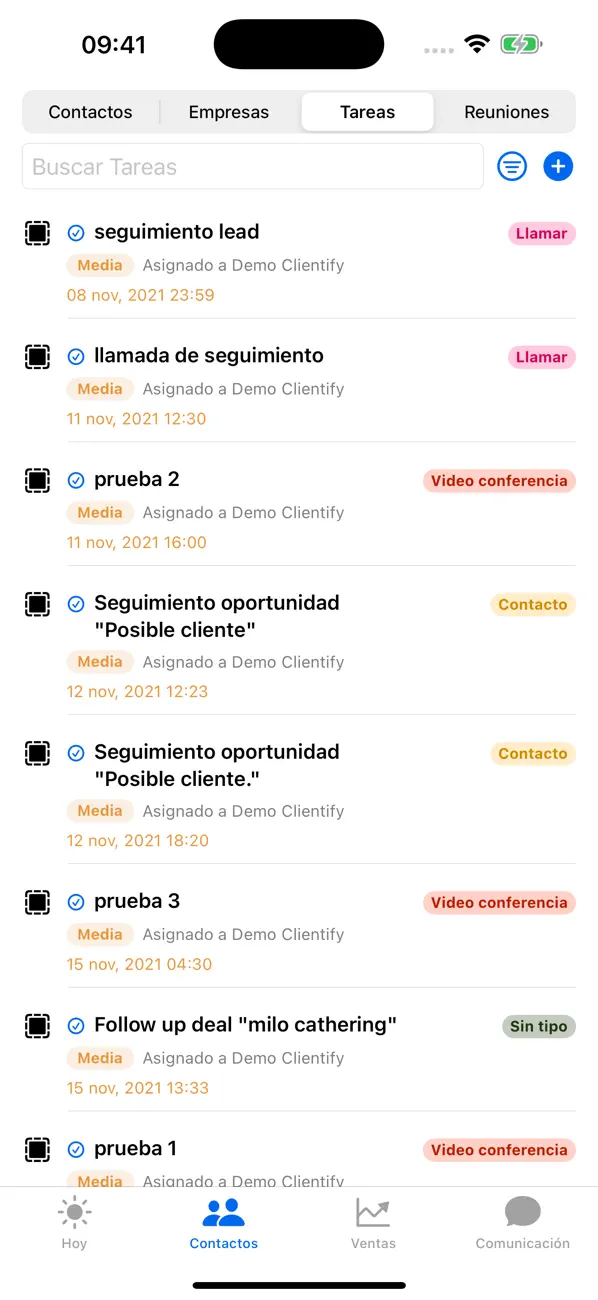 Screenshot #3 pour Clientify