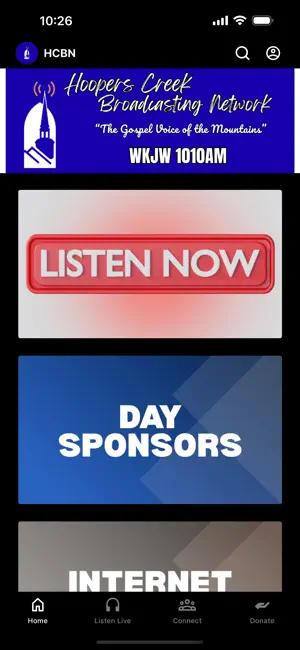 Hoopers Creek Broadcasting NC screenshot 1