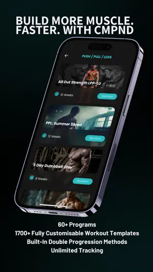 CMPND: Gym Workout App screenshot 1