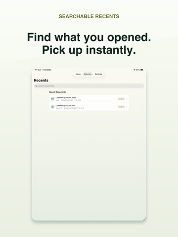 OneOpen: File Viewer iPad screenshot