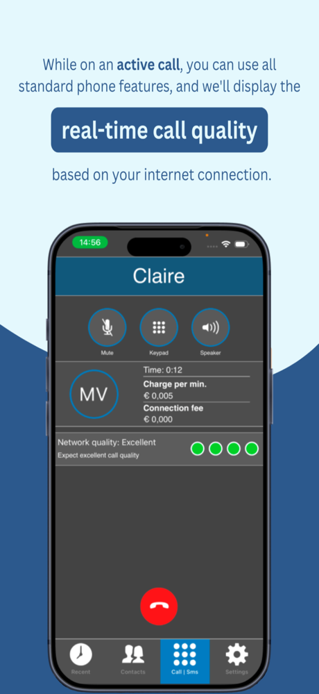 MobileVOIP international calls screenshot 2