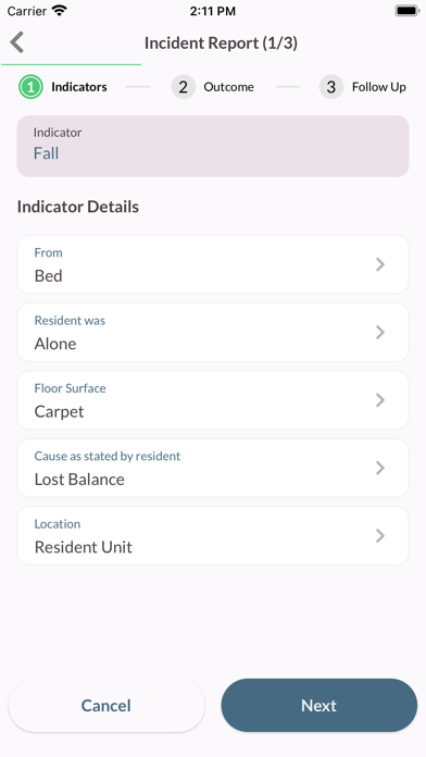 Aline Care Mobile Screenshot