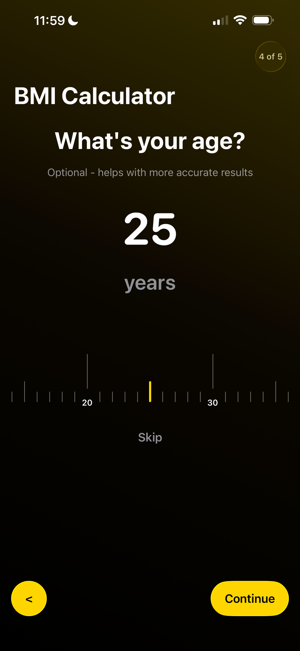 BMI Calculator by DevTechie
