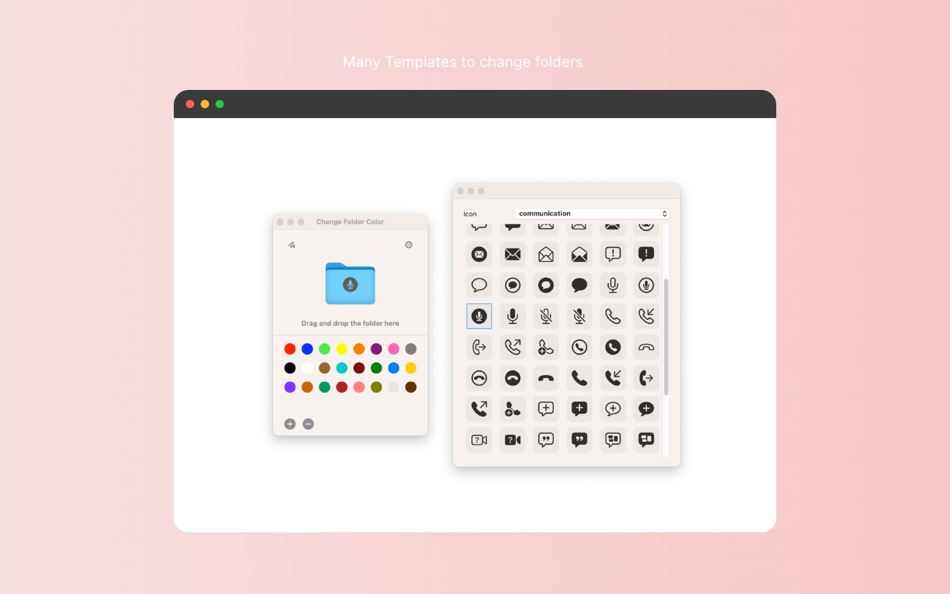 #3. Color Folder Pro - Folder Tint (macOS) بواسطة: 迪飞 施