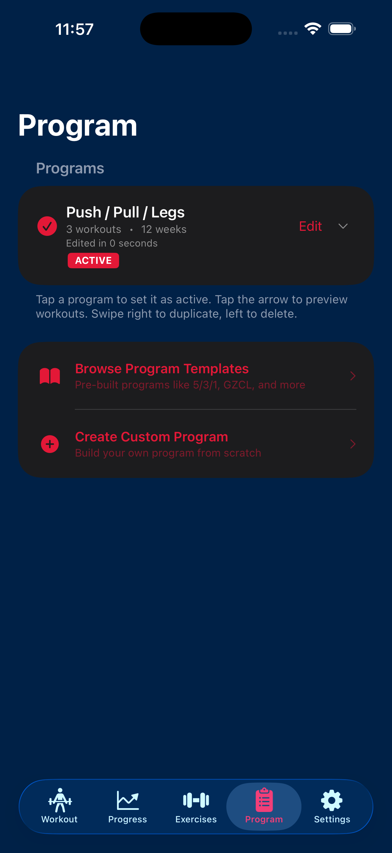 GymLedger-Gym Workout Tracking screenshot 7