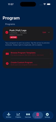 GymLedger-Gym Workout Tracking Screenshot 7 of 7