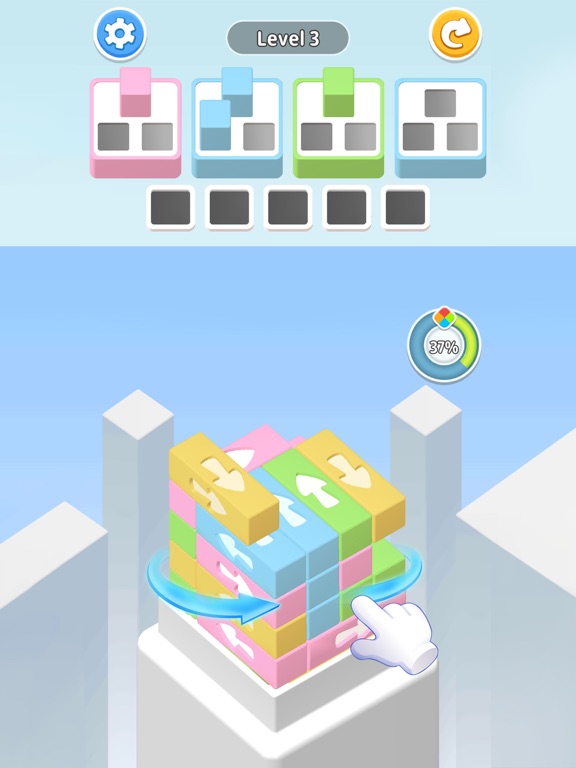 Screenshot #5 pour Block Away - Tap It Away 3D