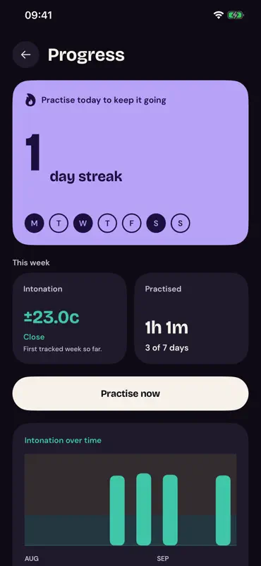 Walking Bass Trainer screenshot 5 of 8