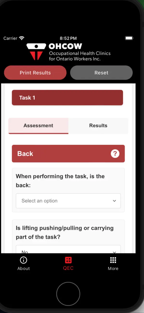 Screenshot #2 pour QEC Calculator