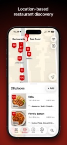 Vota - Restaurant Finder screenshot