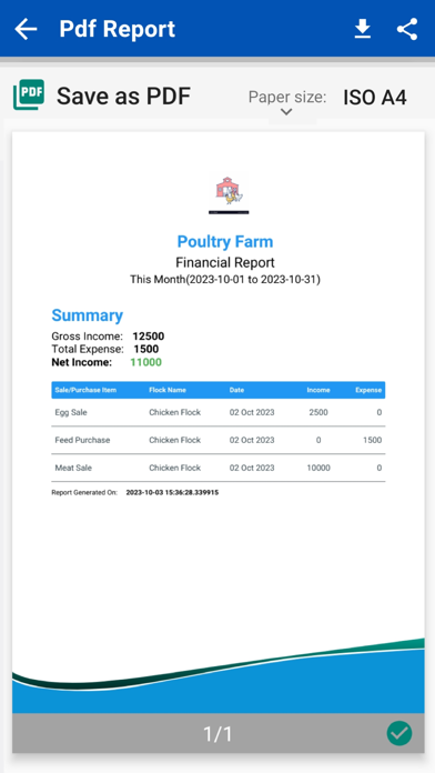 Easy Poultry Manager Screenshot